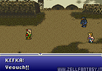 Sabin e Shadow affrontano Kefka