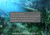 Voce misteriosa: "Chi osa disturbare il mio sonno? Andate via se amate la vita, o rimanete se volete morire...