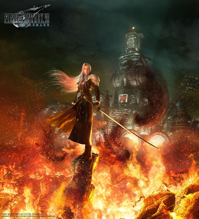 FFVII REMAKE Sephiroth Key Art Legal Logo (2)